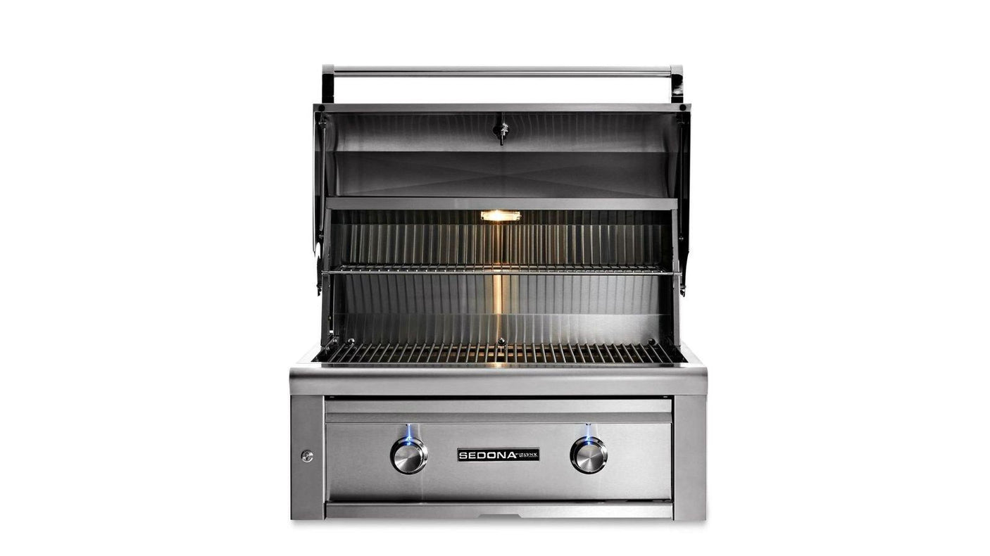 30" SEDONA BUILT-IN GRILL WITH 2 STAINLESS STEEL BURNERS (L501)