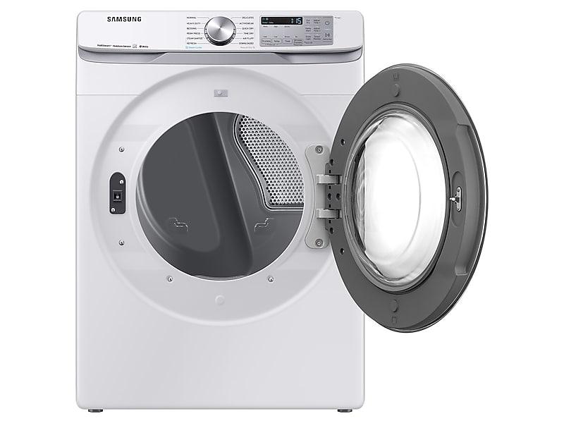 7.5 cu. ft. Smart Gas Dryer with Steam Sanitize+ in White