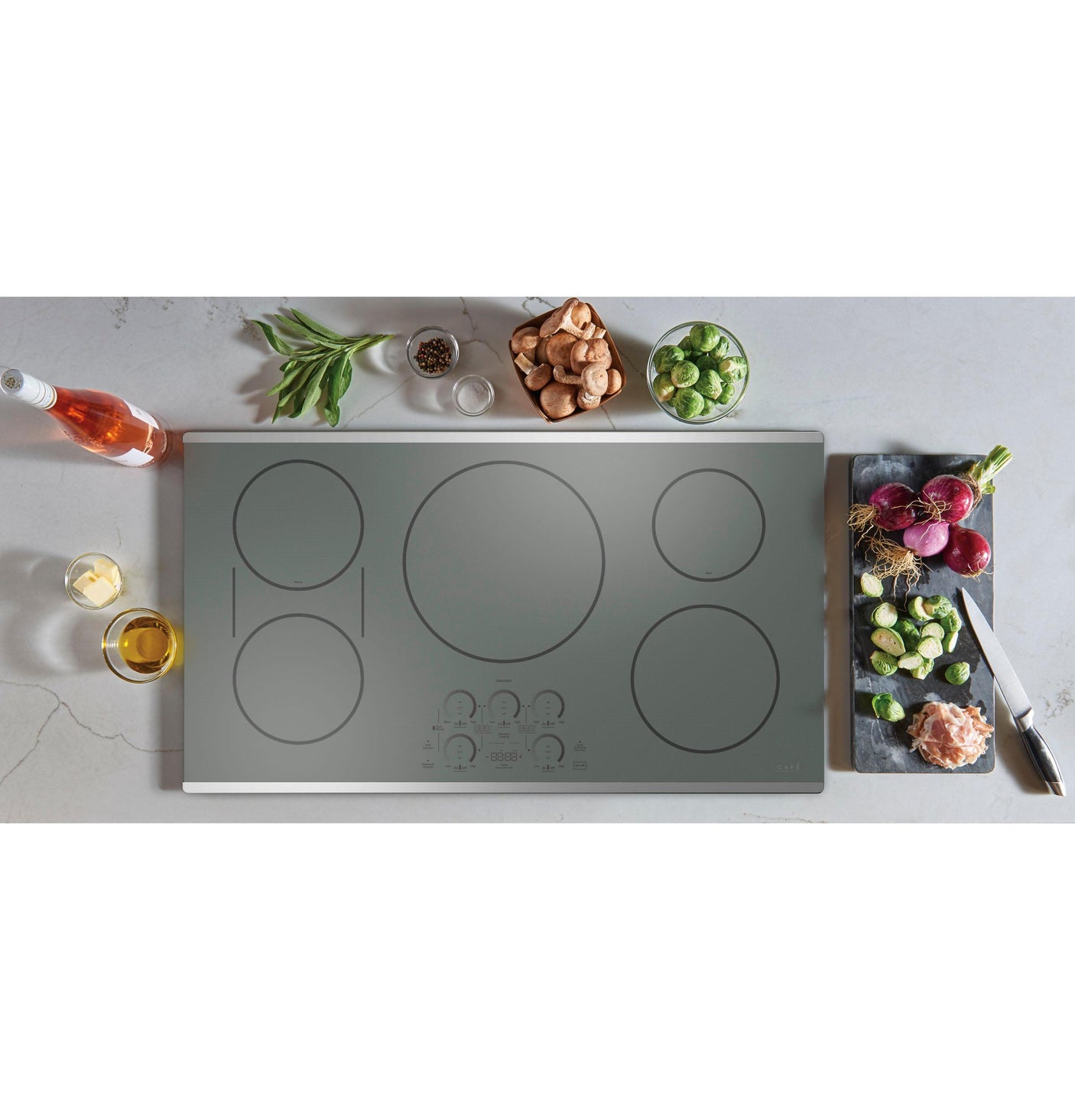 Café™ Series ENERGY STAR® 36" Built-In Touch Control Induction Cooktop