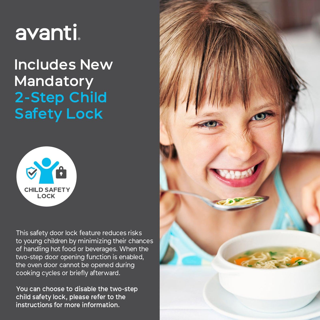 Avanti 1.5 cu. ft. Microwave Oven - Stainless Steel