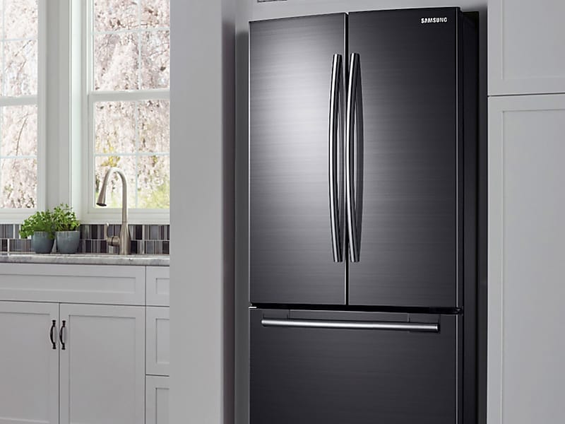 20 cu. ft. French Door Refrigerator in Black Stainless Steel