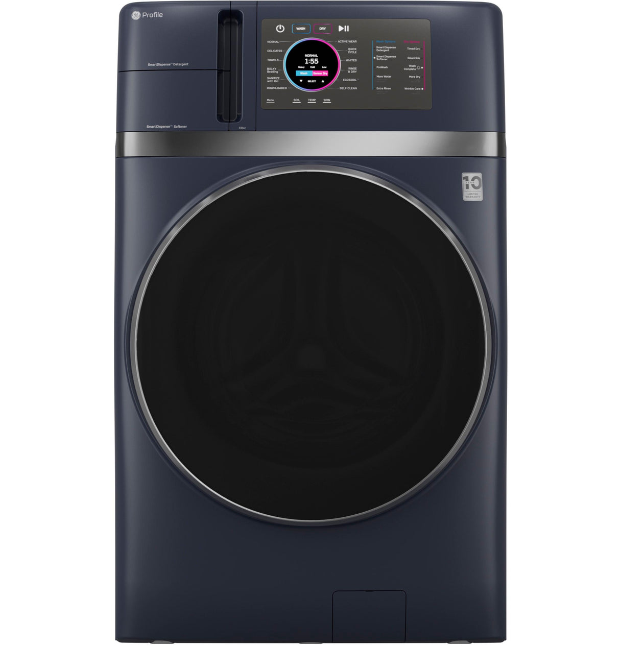 GE Profile™ ENERGY STAR® 4.8 cu. ft. Capacity UltraFast Combo with Ventless Inverter Heat Pump Technology Washer/Dryer