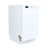 Avanti 18" Built In Dishwasher - White