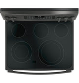 GE® 30" Free-Standing Electric Double Oven Convection Range