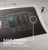 GE® 7.4 cu. ft. Capacity Electric Dryer with Up To 120 ft. Venting and Sensor Dry