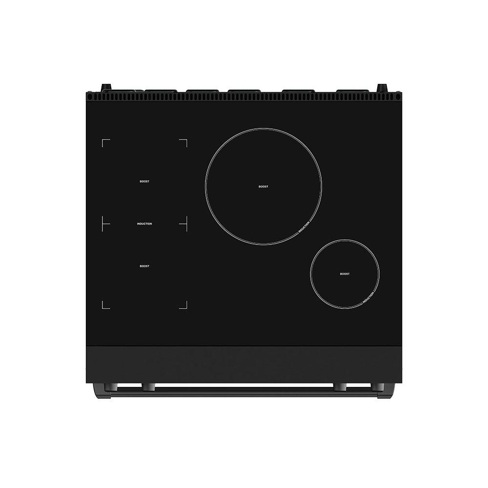 30 Inch Professional Induction Range With Tilt Panel Touch Control In Black  Gordon Ramsay Series