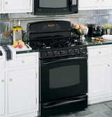 GE Profile 30" Free-Standing Dual-Fuel Double Oven Range