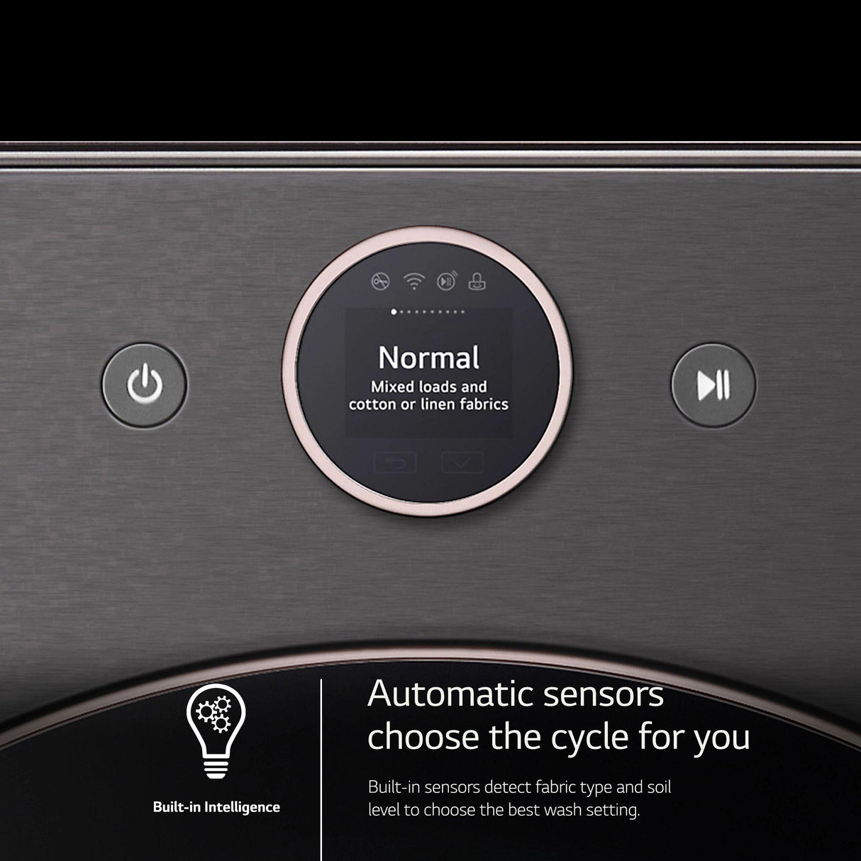 5.0 cu. ft. Mega Capacity Smart Front Load Energy Star Washer with TurboWash® 360(degree) and AI DD® Built-In Intelligence