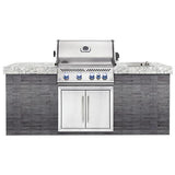 BUILT-IN PRESTIGE PRO 500 WITH INFRARED REAR BURNER - Natural Gas