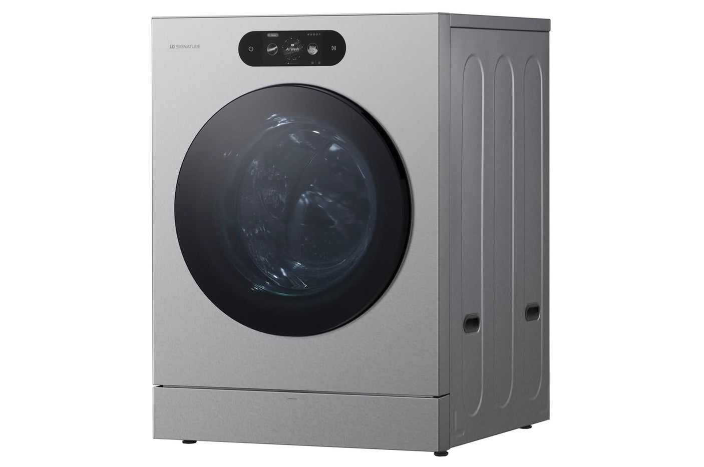 LG SIGNATURE 5.8 cu. ft. Mega Capacity Smart Front Load Washer with Built-In Intelligence, TurboWash® 360(degree), ezDispense® and Touch LCD Control