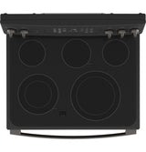 GE® 30" Free-Standing Electric Convection Range with No Preheat Air Fry