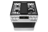 6.3 cu ft. Smart Gas Slide-In Range with InstaView®, ProBake Convection®, and Air Fry
