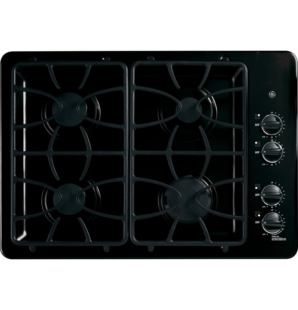 GE® 30" Built-In Gas Cooktop