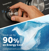 GE® 4.5 cu. ft. Capacity Washer with Stainless Steel Basket, Cold Plus and Wash Boost