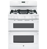 GE® 30" Free-Standing Gas Double Oven Range with Convection
