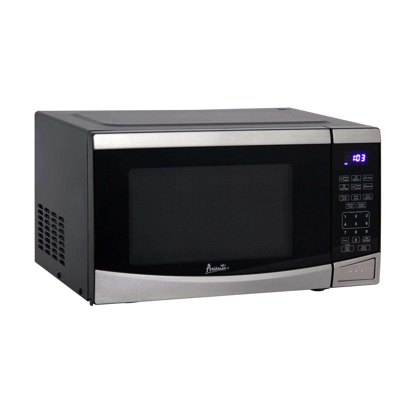 Avanti 0.9 Cu. Ft. Microwave Oven, Digital - White