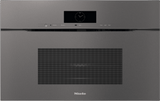 H 7870 BMX Graphite grey - 30" handleless compact speed oven in a perfectly combinable design with automatic programs and roast probe.