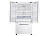 28 cu. ft. Large Capacity 3-Door French Door Refrigerator in White