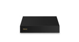 30"W. 12"H. Wall Hood + Ventilator (Finish: Cast Black, Trim: Brushed Brass)
