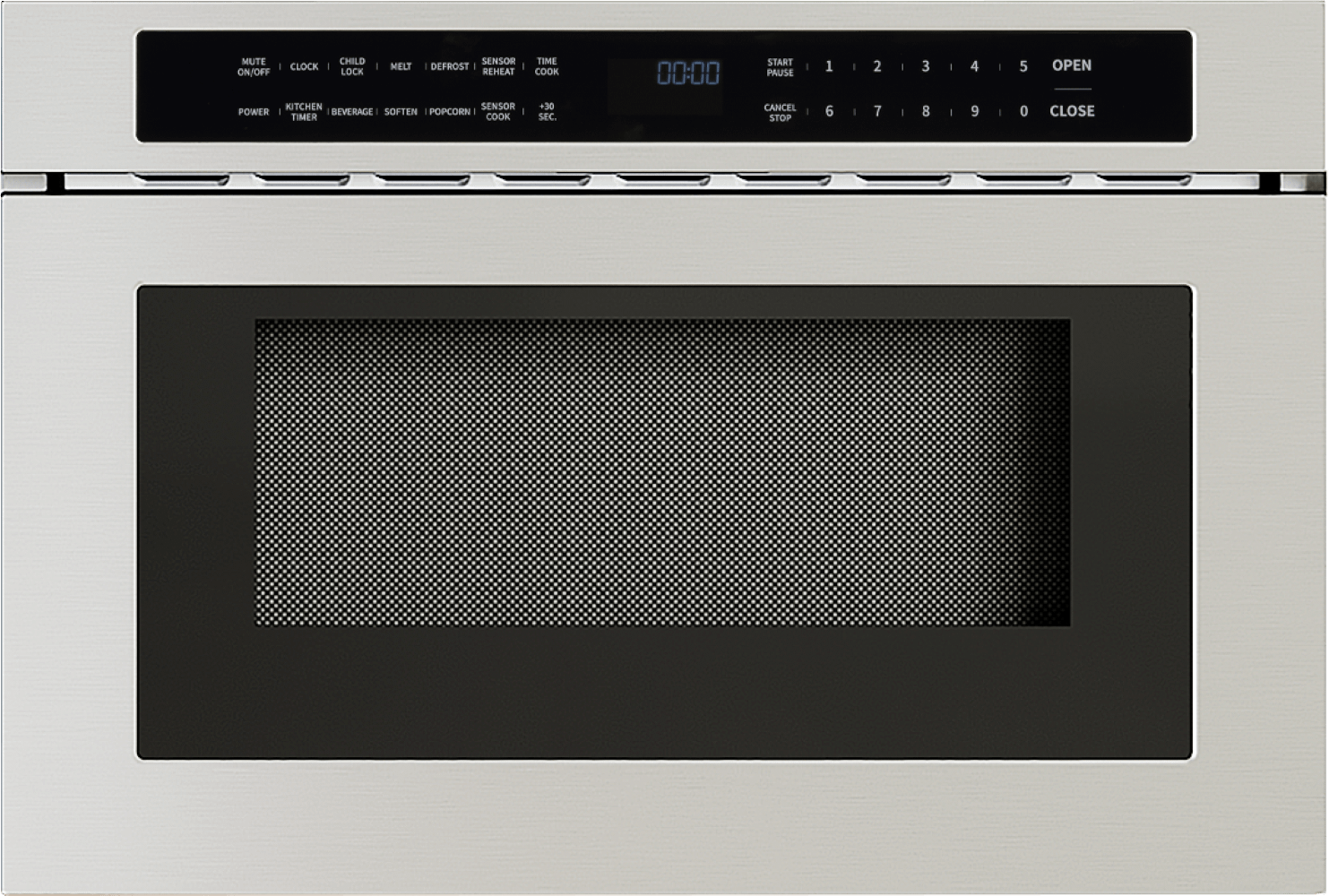 Microwave Drawer, 24in, Built-In, SS, 1.2 cu. ft.