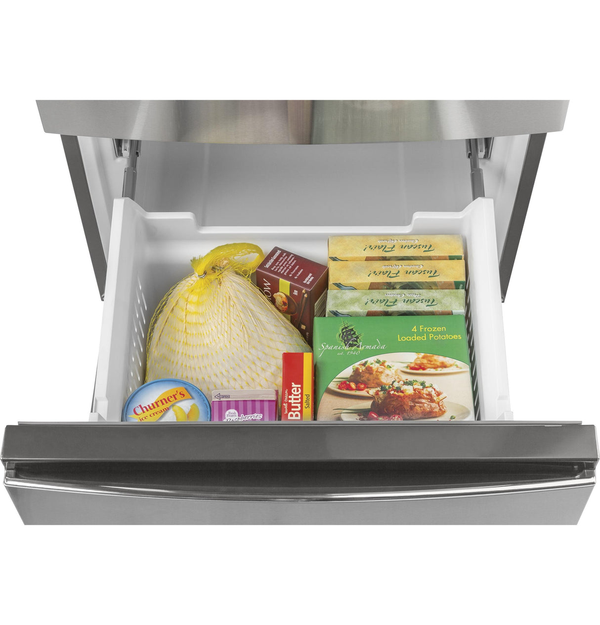 GE® 11.9 Cu. Ft. Bottom-Freezer Refrigerator