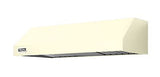 30" Wide 10" High Wall Hood + Ventilator, No Brass Accent