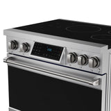 36 Inch Professional Induction Range With Tilt Panel Touch Control In Stainless Steel  Gordon Ramsay Series