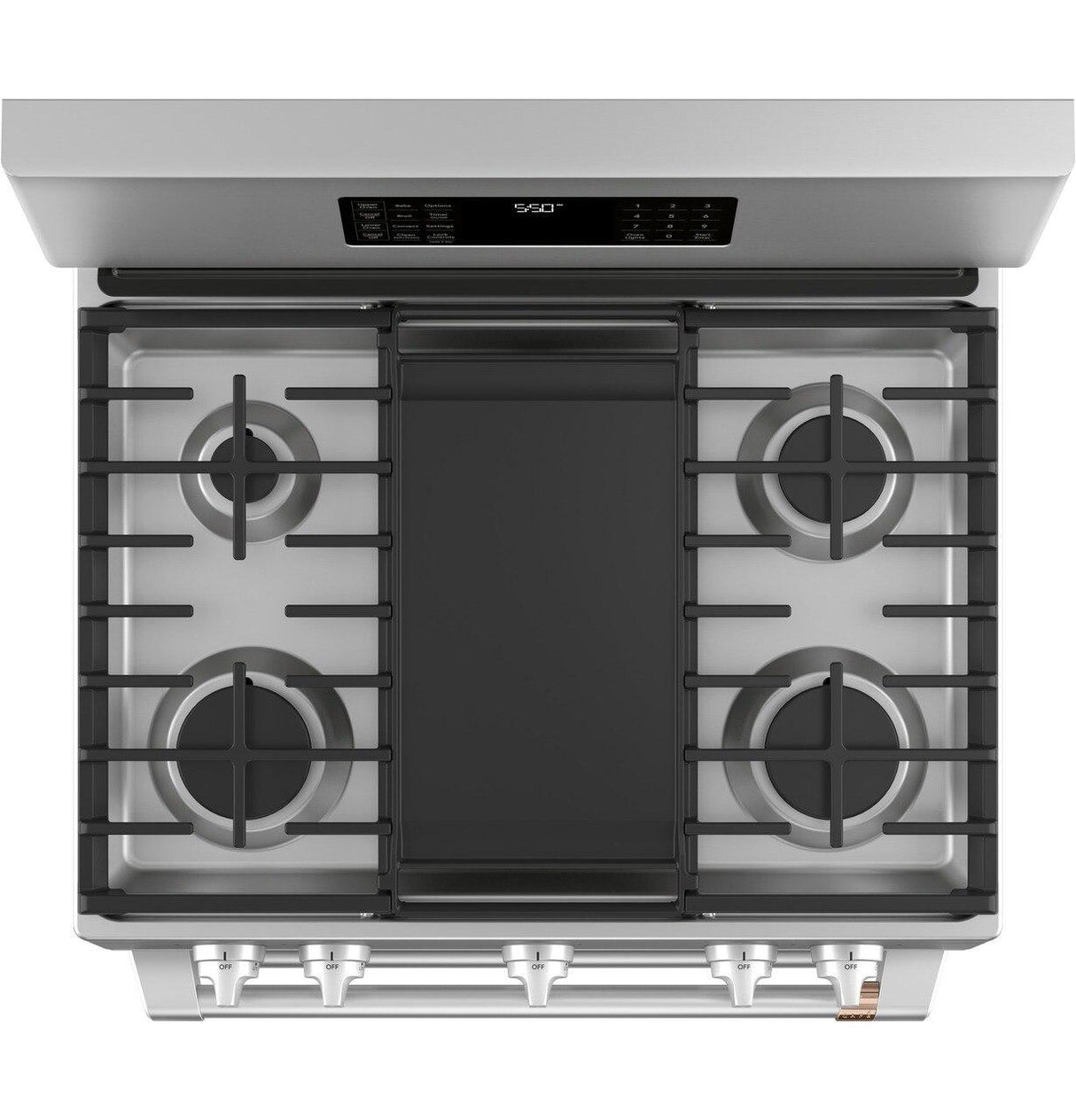 Café™ 30" Smart Free-Standing Gas Double-Oven Range with Convection