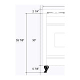 ILVE KG4221216 Scroll Claw Leg (Sold by Individual Leg) (Brass)