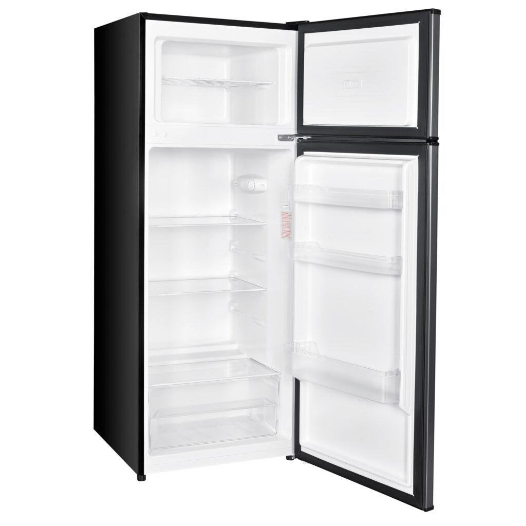 Danby 7.4 cu. ft. Apartment Size Top Mount Fridge in Stainless Steel Look