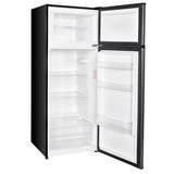 Danby 7.4 cu. ft. Apartment Size Top Mount Fridge in Stainless Steel Look