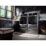 Maytag® Large Capacity Gas Dryer with Refresh Cycle with Steam and PowerDry System ? 7.4 cu. ft. - Metallic Slate