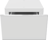 Built-under plinth with drawer - for more convenient loading and unloading due to higher installation.