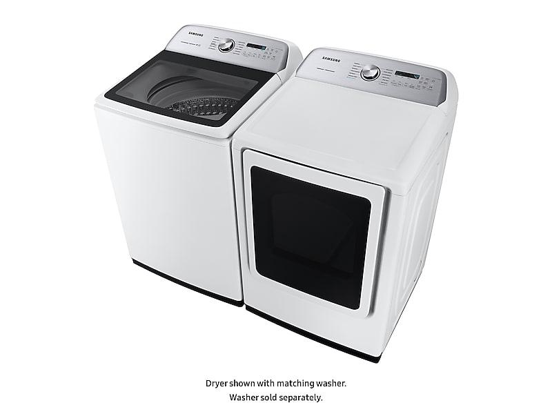 7.4 cu. ft. Gas Dryer with Steam Sanitize+ in White