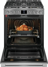 30" Gas Range with No Preheat and Air Fry