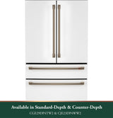 Café™ ENERGY STAR® 23.2 Cu. Ft. Smart Counter-Depth 4-Door French-Door Refrigerator With Dual-Dispense AutoFill Pitcher