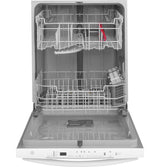 GE® ENERGY STAR® Top Control with Plastic Interior Dishwasher with Sanitize Cycle & Dry Boost