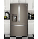 GE Profile™ Series ENERGY STAR® 22.2 Cu. Ft. Counter-Depth French-Door Refrigerator with Keurig® K-Cup® Brewing System