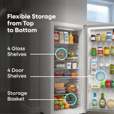 Element 17.0 cu. ft. Upright Convertible Freezer / Refrigerator - White, ENERGY STAR (EXUF17CEEW)