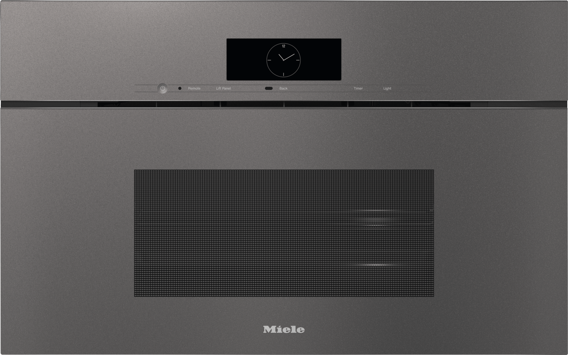 DGC 7870X Graphite grey - 30" Handleless compact Combi-Steam Oven XL for steam cooking, baking, roasting with roast probe + menu cooking.