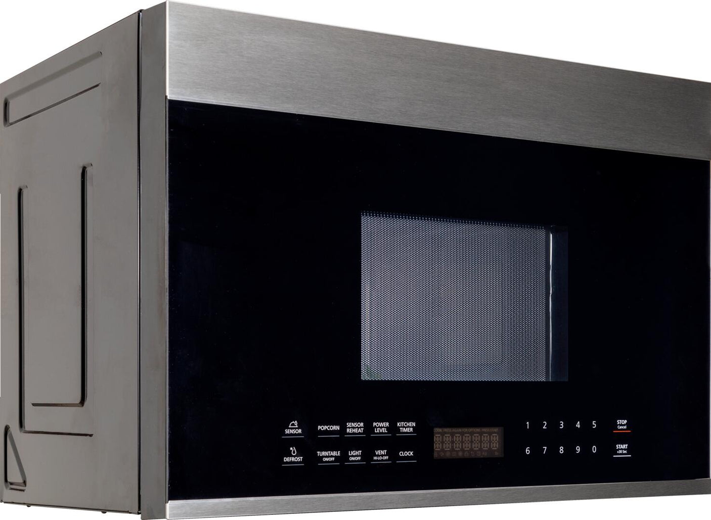 F2413MV5SS 24" Over the Range Microwave with 1.3 cu. ft. Capacity, 1000 Watt Cooking Power, Sensor Cooking, 10 Power Levels, Auto Cooking Menu, LED Cooktop Light, Child Lock, in Stainless Steel