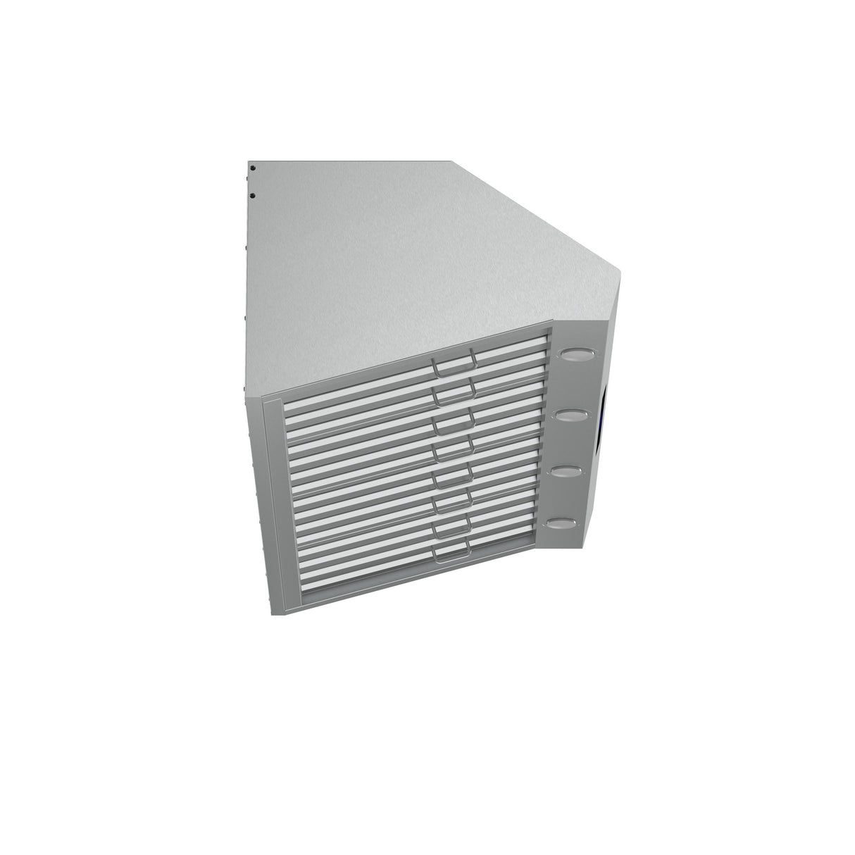 Forno Palazzo 48-Inch Wall Mounted Range Hood, Stainless Steel, Heavy Duty Baffle Filters, Remote Control