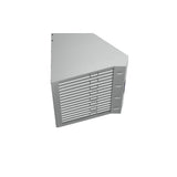 Forno Palazzo 48-Inch Wall Mounted Range Hood, Stainless Steel, Heavy Duty Baffle Filters, Remote Control