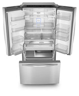 36-inch Wide French Door Refrigerator with Infinity Slide Shelf - 32 cu. ft.