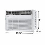 18,800 BTU Window Room Air Conditioner with Supplemental Heat