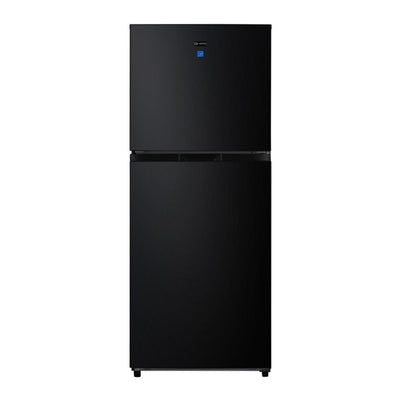 Verona VEFTF2412RBK 24 inch Top Freezer Refrigerator with 12 cu. ft. Total Capacity, Reversible Doors, Recessed Handle, Energy Star (Black)