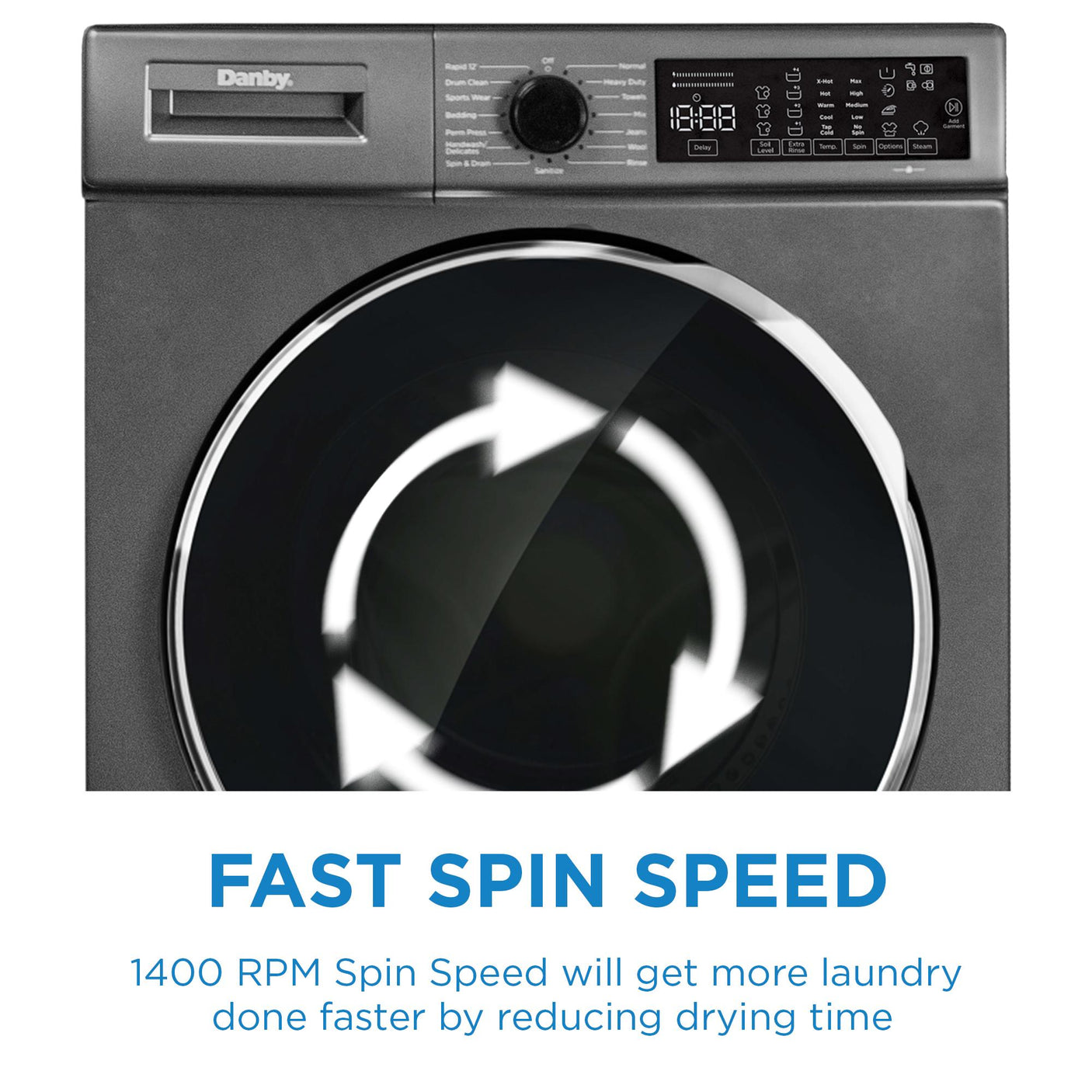 Danby 2.2 cu. ft. 24" Front Load Washing Machine