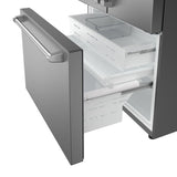 36 Inch Counter Depth Freestanding French Door Refrigerator With Internal Water and Ice