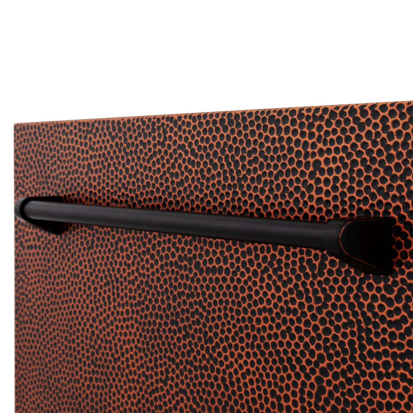 ZLINE 24" Tallac Series 3rd Rack Dishwasher with Traditional Handle, 51dBa (DWV-24) [Color: Hand Hammered Copper]