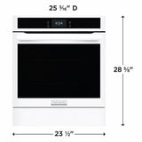 24" Single Electric Wall Oven with Air Fry
